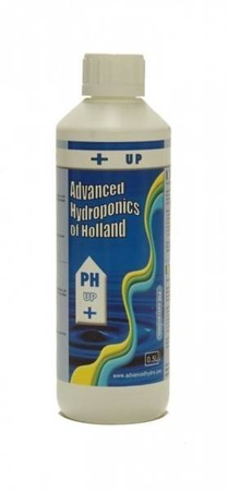 Advanced Hydroponics PH+ 50% - Zwiększa pH w Fazie Wzrostu i Kwitnienia 0,5L