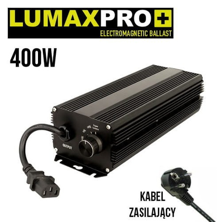 Zasilacz Elektroniczny Do Lamp HPS i MH 400W, LumaxproZ Regulacją (Super Lumen)