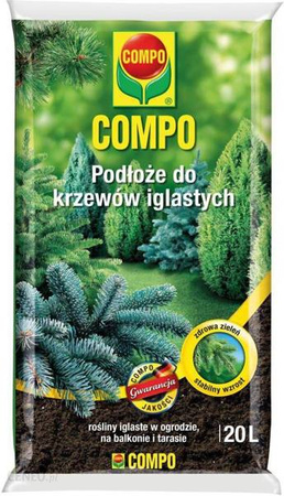 Compo Sana Podłoże Do Krzewów Iglastych, 20L