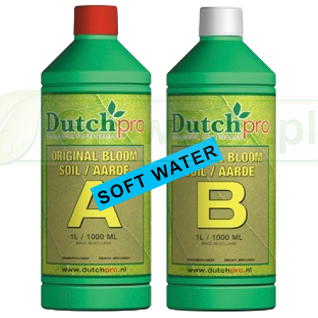 Dutchpro Soil Bloom A+B 1L SOFT WATER