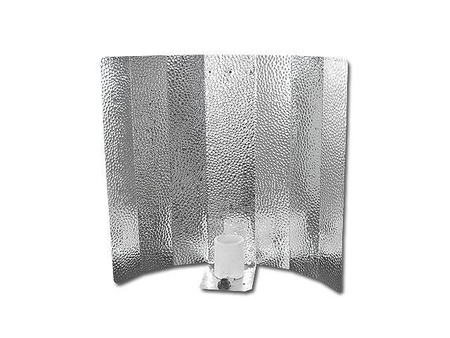 Odbłyśnik Aluminiowy, 80% perforowany 40cm x 40cm x h16,6cm