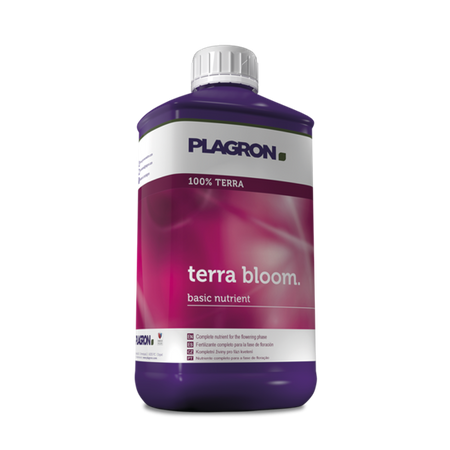 Plagron Terra Bloom 1L, Stężony Podstawowy Nawóz Biomineralny Na Fazę Kwitnienia